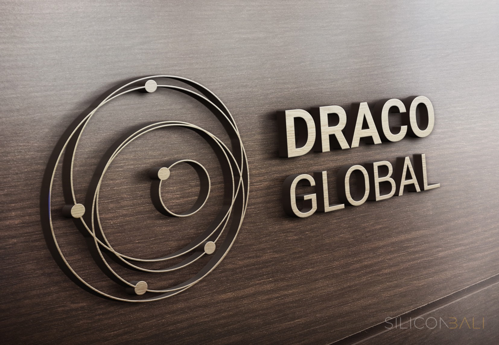 draco global logo signage